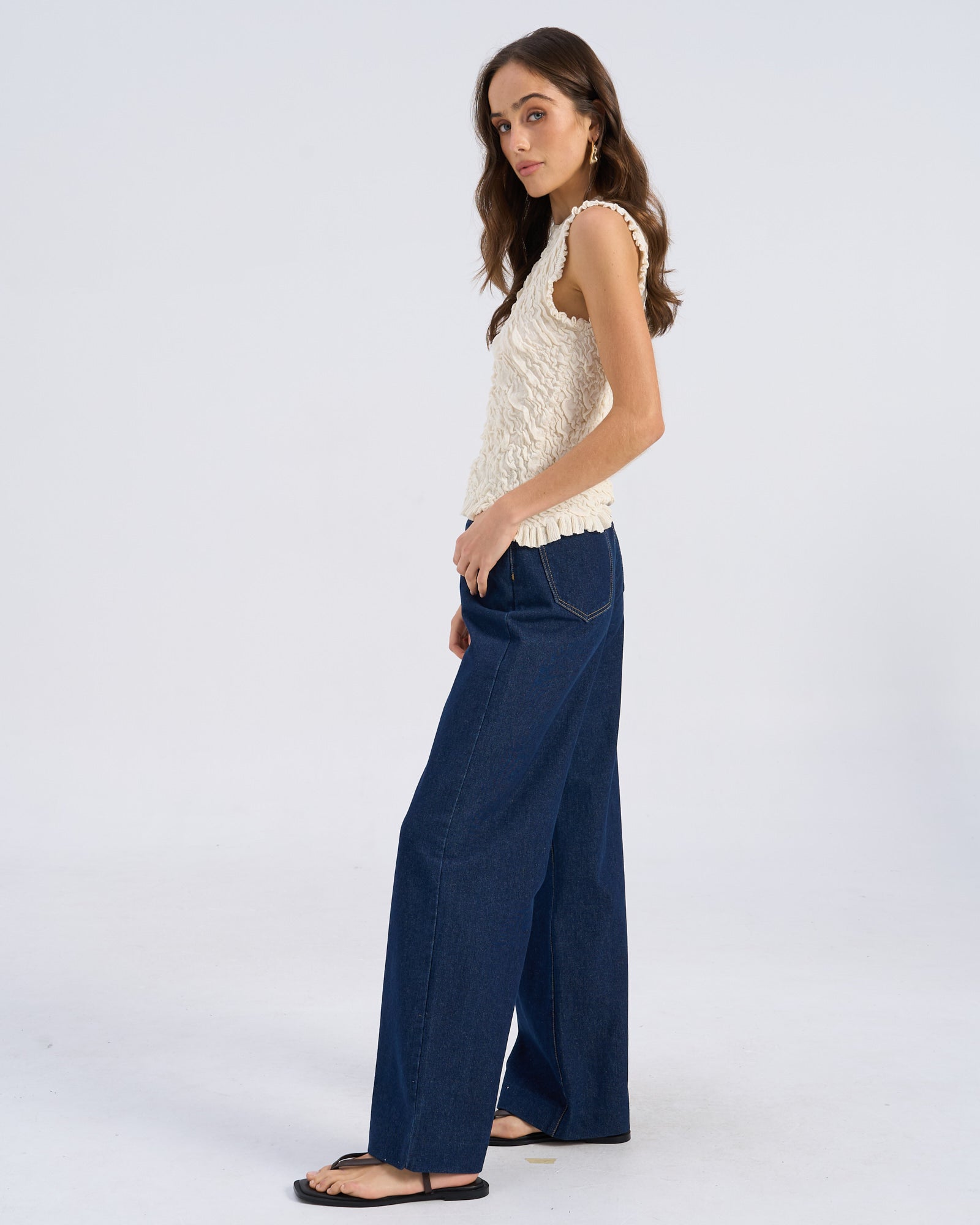 VMKATHY WIDE BELT JEANS